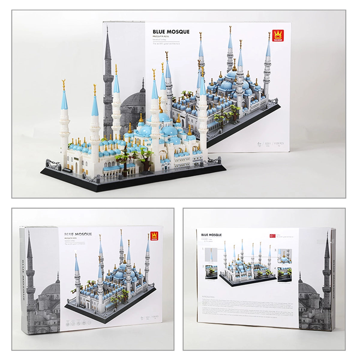 Mosquée bleue (Mosquée du Sultan Ahmet) - Jeux de Construction