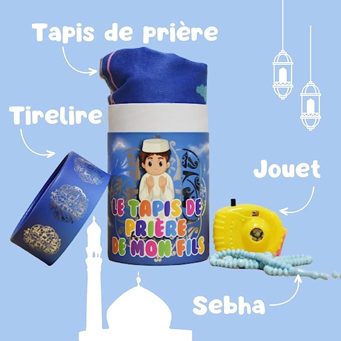 Coffret de prière enfant 4en1 - Garçon dès 3 ans (Anglais) Islema Sélection 1ns2s0-7q.myshopify.com Islema Sélection