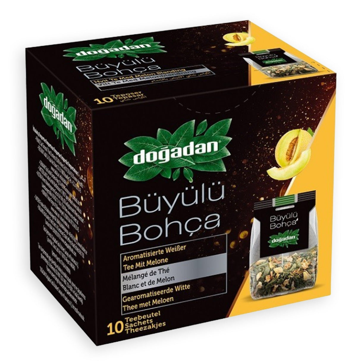 Dogadan Büyülü Bohça – Thé blanc & Melon | 10 sachets Doğadan