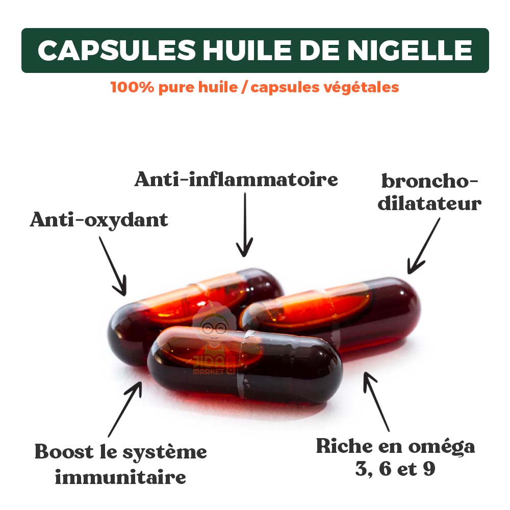 Gélules de Nigelle - 60 gélules - Phenomenal Lab Phenomenal Lab