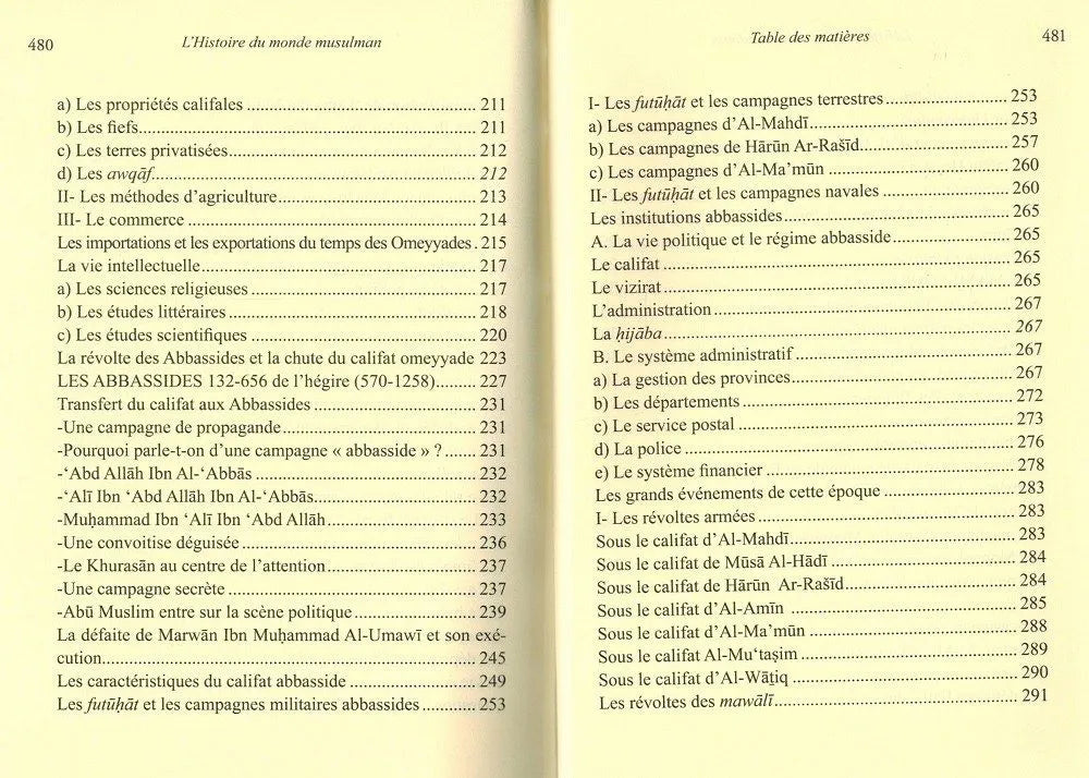 L’Histoire du monde musulman – Muhammad Al‑Qadâ Maison d’Ennour