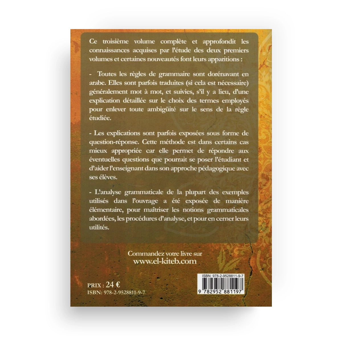 Méthode de Médine - Tome 3 - Apprentissage de la langue arabe - El-Kiteb