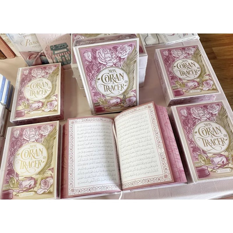 Mon Coran à Tracer - Éditions Al Imam (Rose)