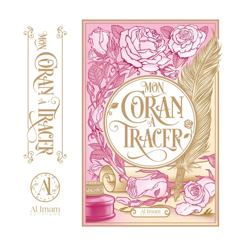 Mon Coran à Tracer - Éditions Al Imam (Rose)