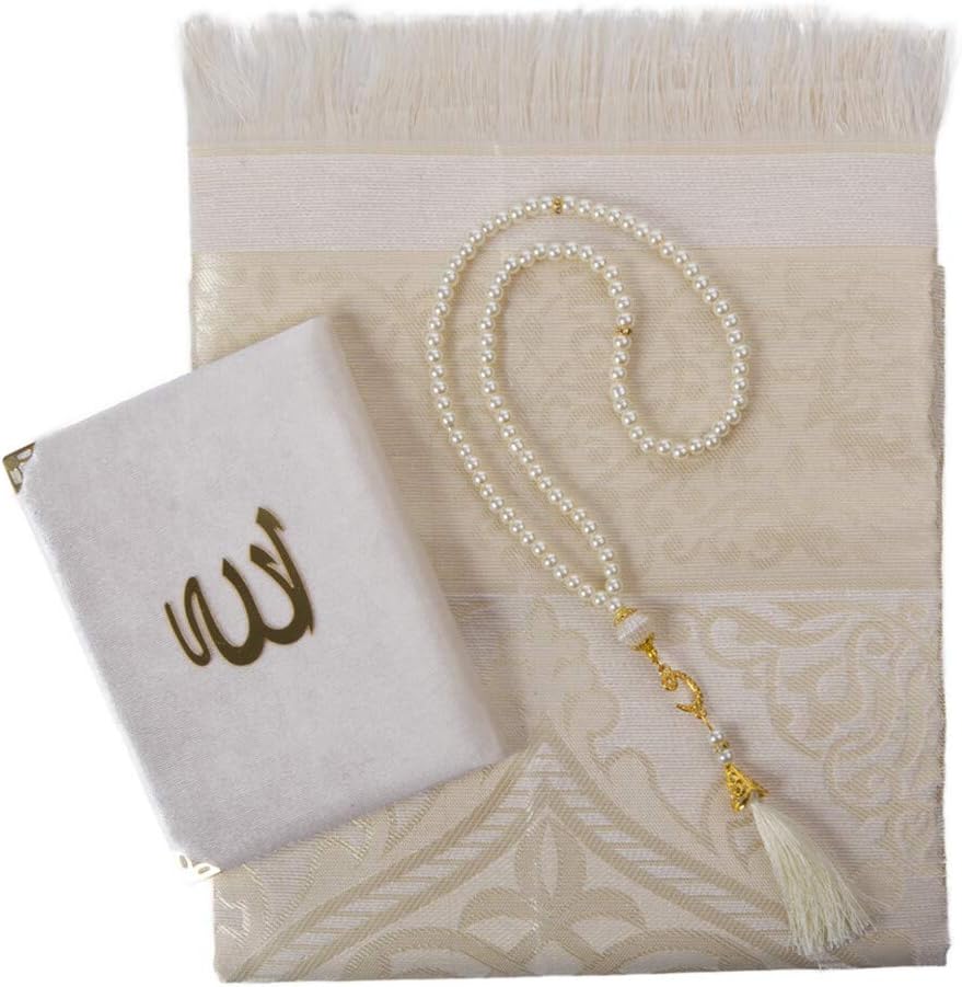 Pochette de prière - Tapis + Tasbih + Juzz amma (Arabe) Islema Sélection
