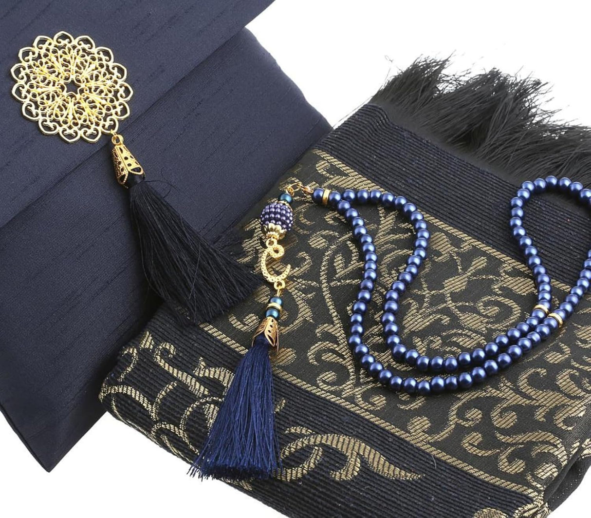 Pochette de prière - Tapis + Tasbih + Juzz amma (Arabe) Islema Sélection