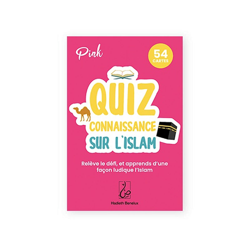 Quiz Connaissances sur l'Islam - 54 Cartes - Hadieth Benelux
