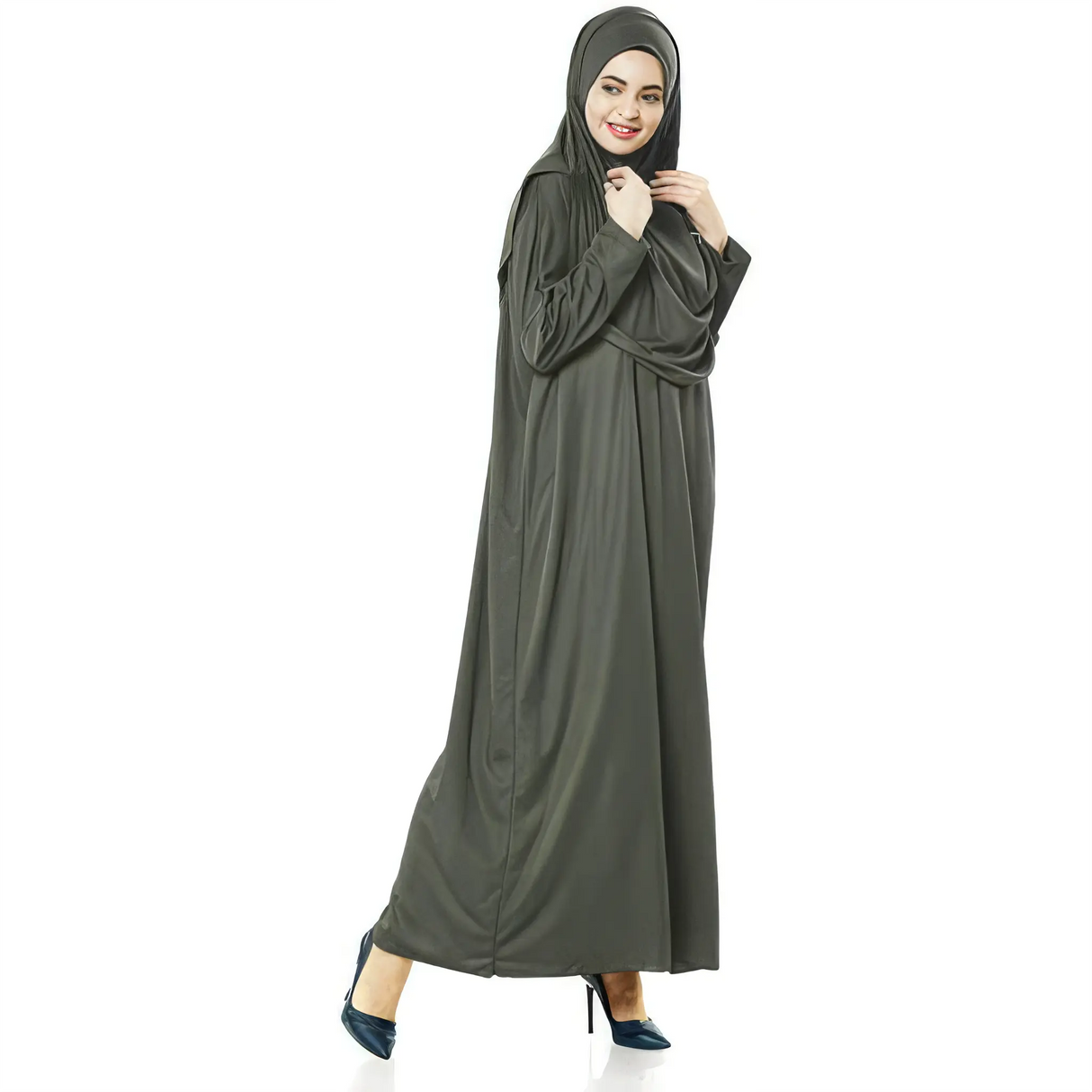 Robe de prière avec zip - Zehranaz Zehranaz Namaz Elbisesi