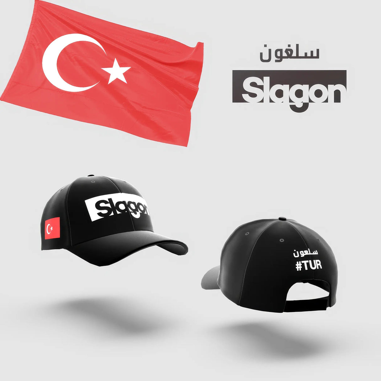 Slagon® Middle East Edition – Casquettes brodées 3D Slagon®