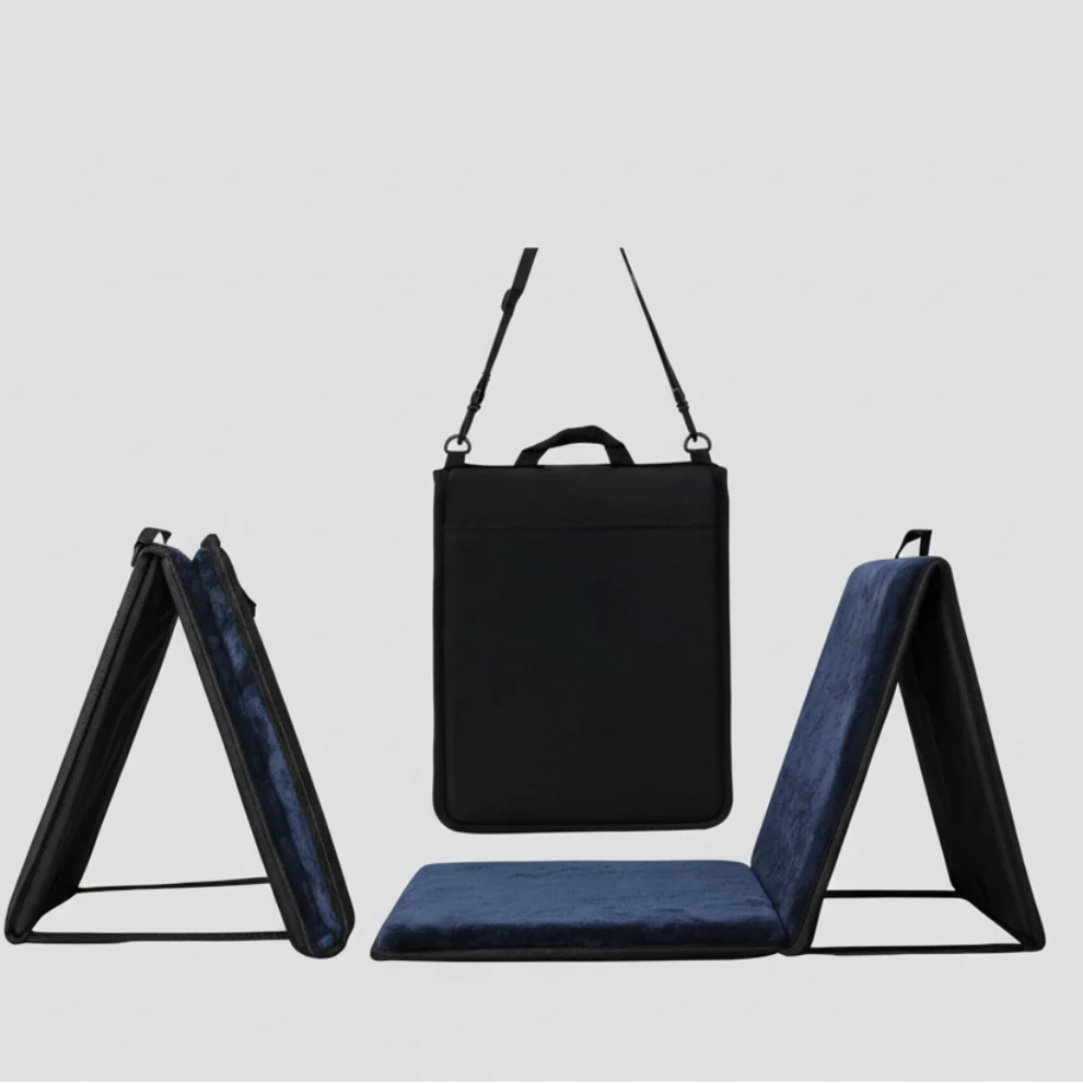 Tapis de prière avec dossier compact (Nouvelle version