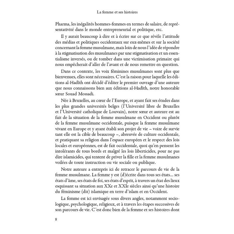 La Femme et ses Histoires : À la Recherche du Bonheur - Souad Mossadi