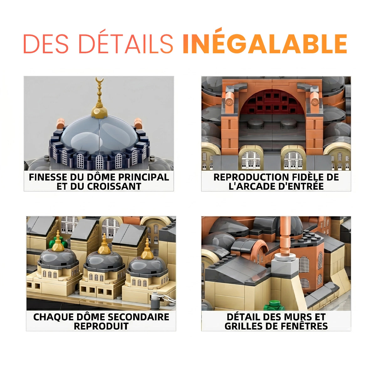 Mosquée Sainte-Sophie (Hagia Sophia) - Jeux de Construction