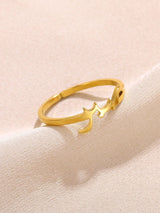 Bague ajustable  - Sabr Patience (صبر) - Acier inoxydable Islema Sélection