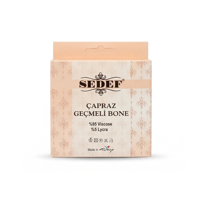 Bonnet Sous-Hijab Croisé - Sedef