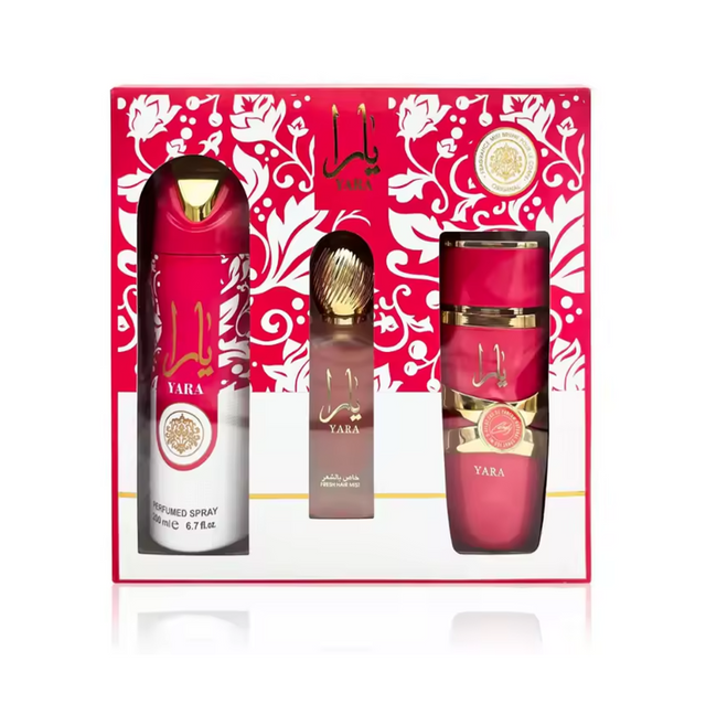 Coffret Cadeau Yara Candy – Lattafa (Eau de Parfum + Déodorant + Brume Cheveux) Lattafa