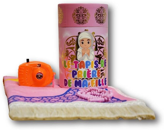 Coffret de prière enfant 4en1 - Fille dès 3 ans (Anglais) Islema Sélection