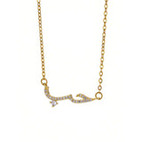 Collier calligraphie Arabe Al-Hubb (حب) - Acier inoxydable Islema Sélection 1ns2s0-7q.myshopify.com Islema Sélection