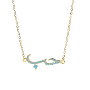 Collier calligraphie Arabe Al-Hubb (حب) - Acier inoxydable Islema Sélection 1ns2s0-7q.myshopify.com Islema Sélection