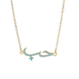 Collier calligraphie Arabe Al-Hubb (حب) - Acier inoxydable Islema Sélection