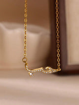 Collier calligraphie Arabe Al-Hubb (حب) - Acier inoxydable Islema Sélection