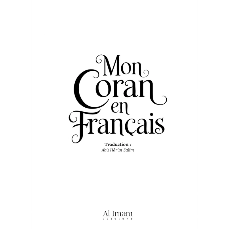 Coran en Français Expliqué & Annoté - Éditions Al Imam (Rose)