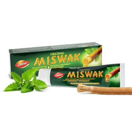 Dabur - Dentifrice Miswak 50g + 25g GRATUIT (75g) Laboratoire Dabur