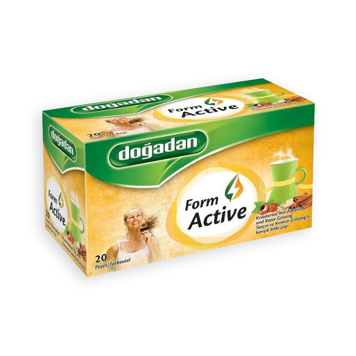 Dogadan Form Active – Tisane aux épices | 20 sachets Doğadan