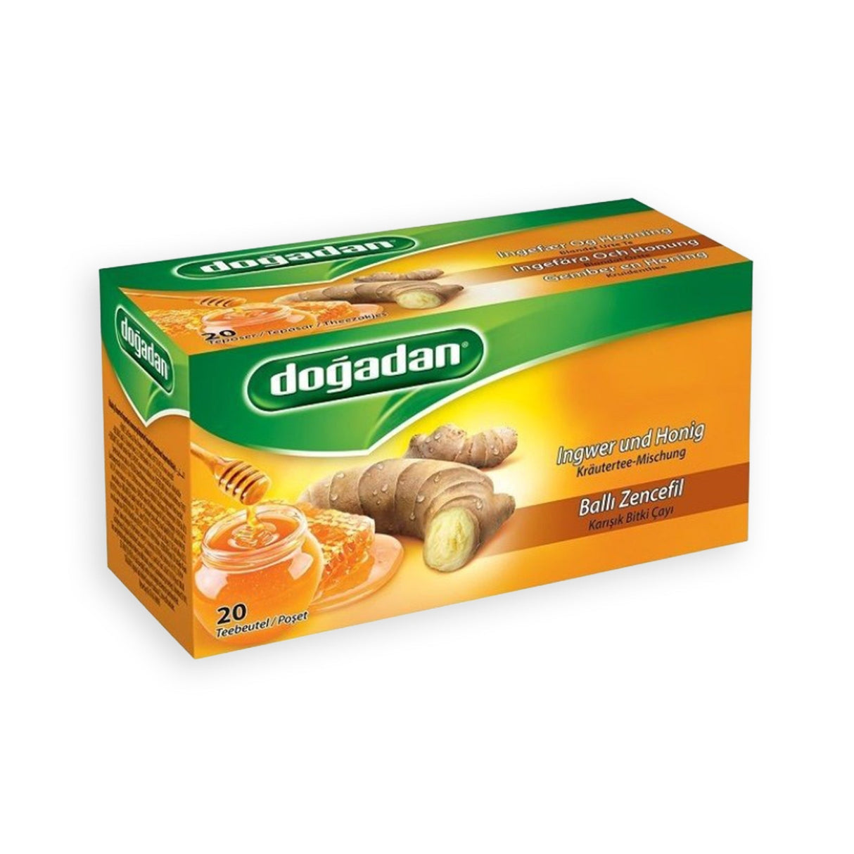 Dogadan Herbal - Miel‑Gingembre | 20 sachets Doğadan