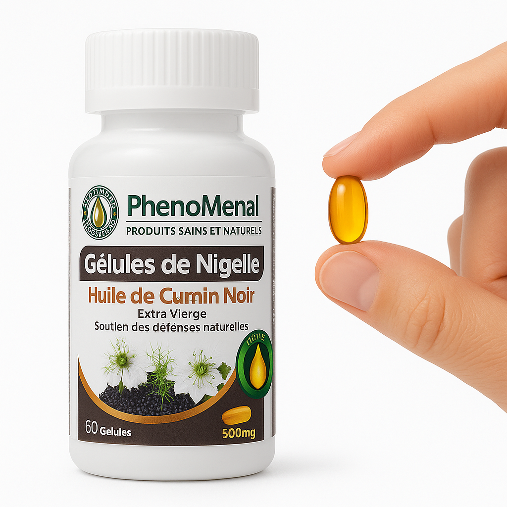 Gélules de Nigelle - 60 gélules naturelles Phenomenal Lab 1ns2s0-7q.myshopify.com Phenomenal Lab