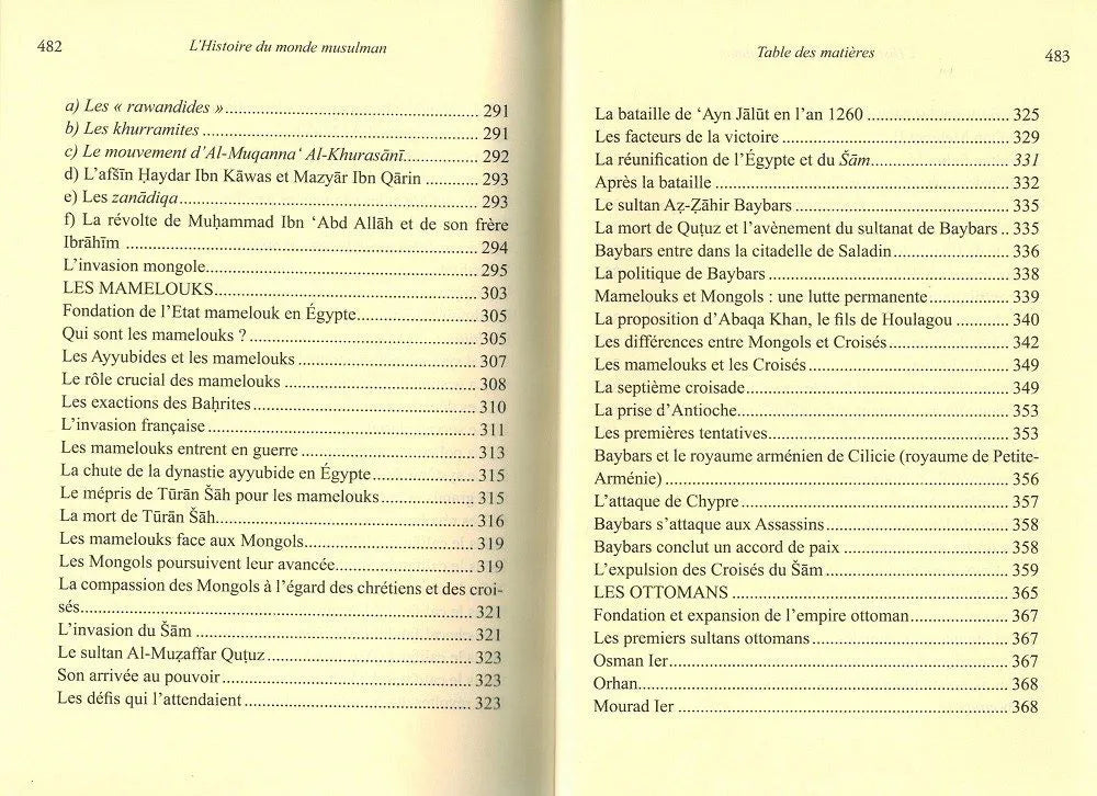 L’Histoire du monde musulman – Muhammad Al‑Qadâ Maison d’Ennour