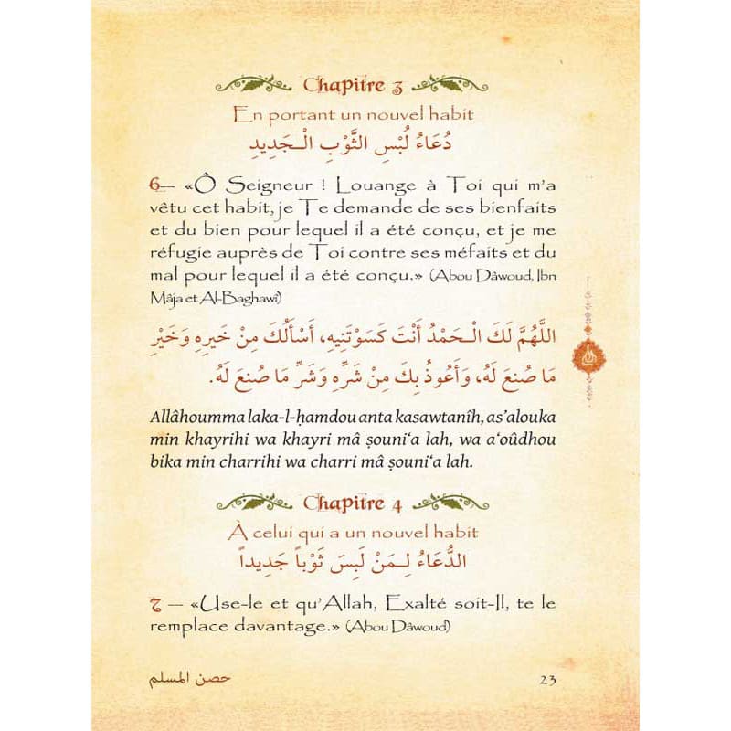 La Citadelle du Musulman – Édition de Poche - Islema.fr