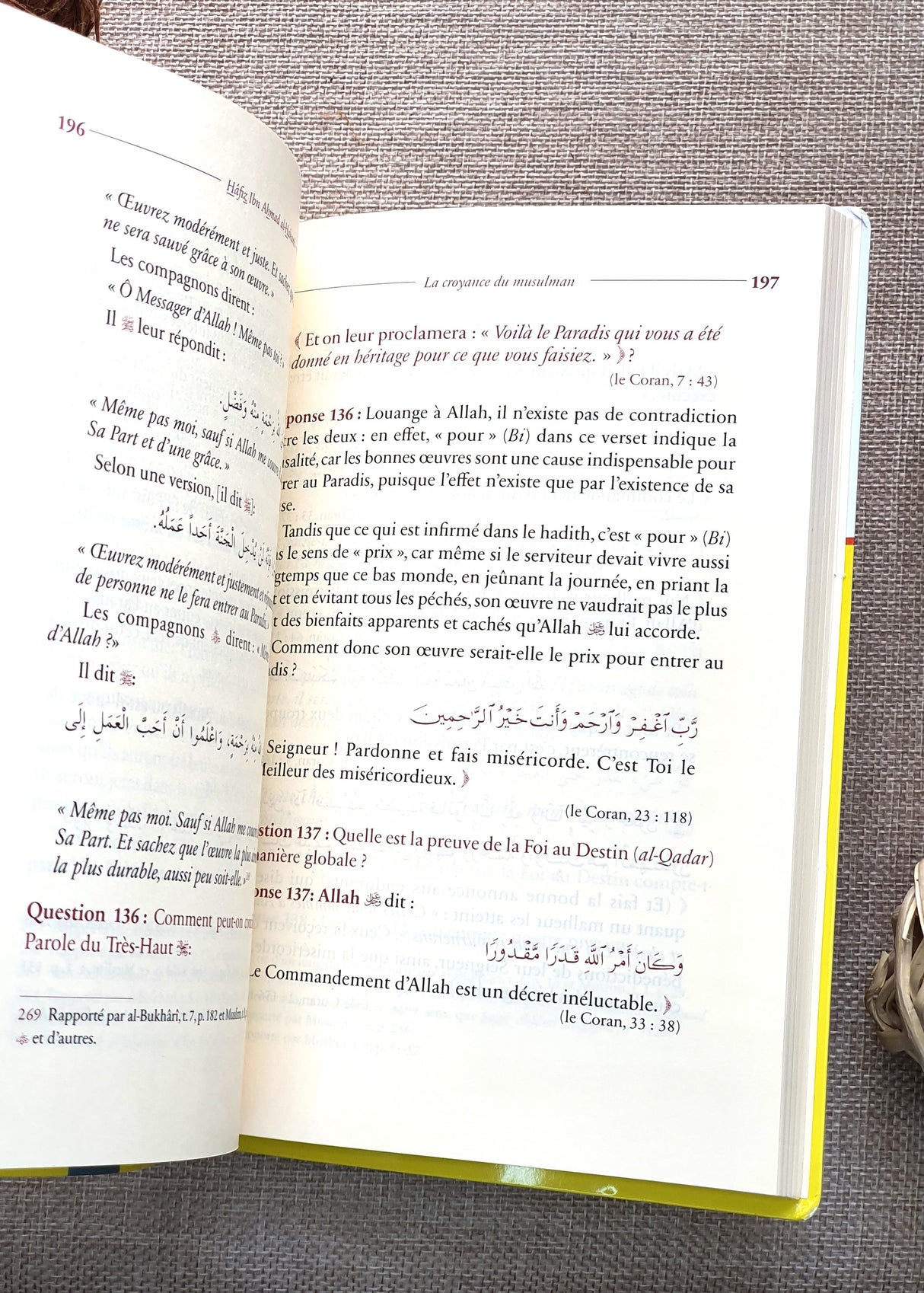 La croyance du musulman en 200 questions-réponses - Shaykh Hâfiz Al-Hakamî Al-Hadîth