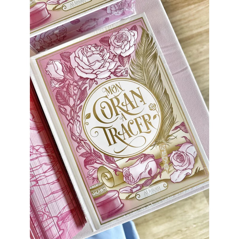 Mon Coran à Tracer - Éditions Al Imam (Rose)
