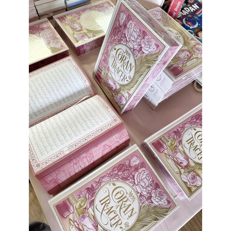 Mon Coran à Tracer - Éditions Al Imam (Rose)