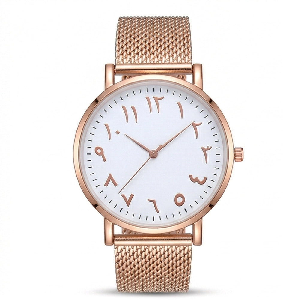 Montre Femme Élégants à Chiffres Arabes
