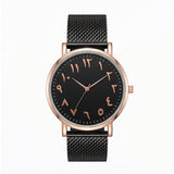 Montre Femme Élégants à Chiffres Arabes