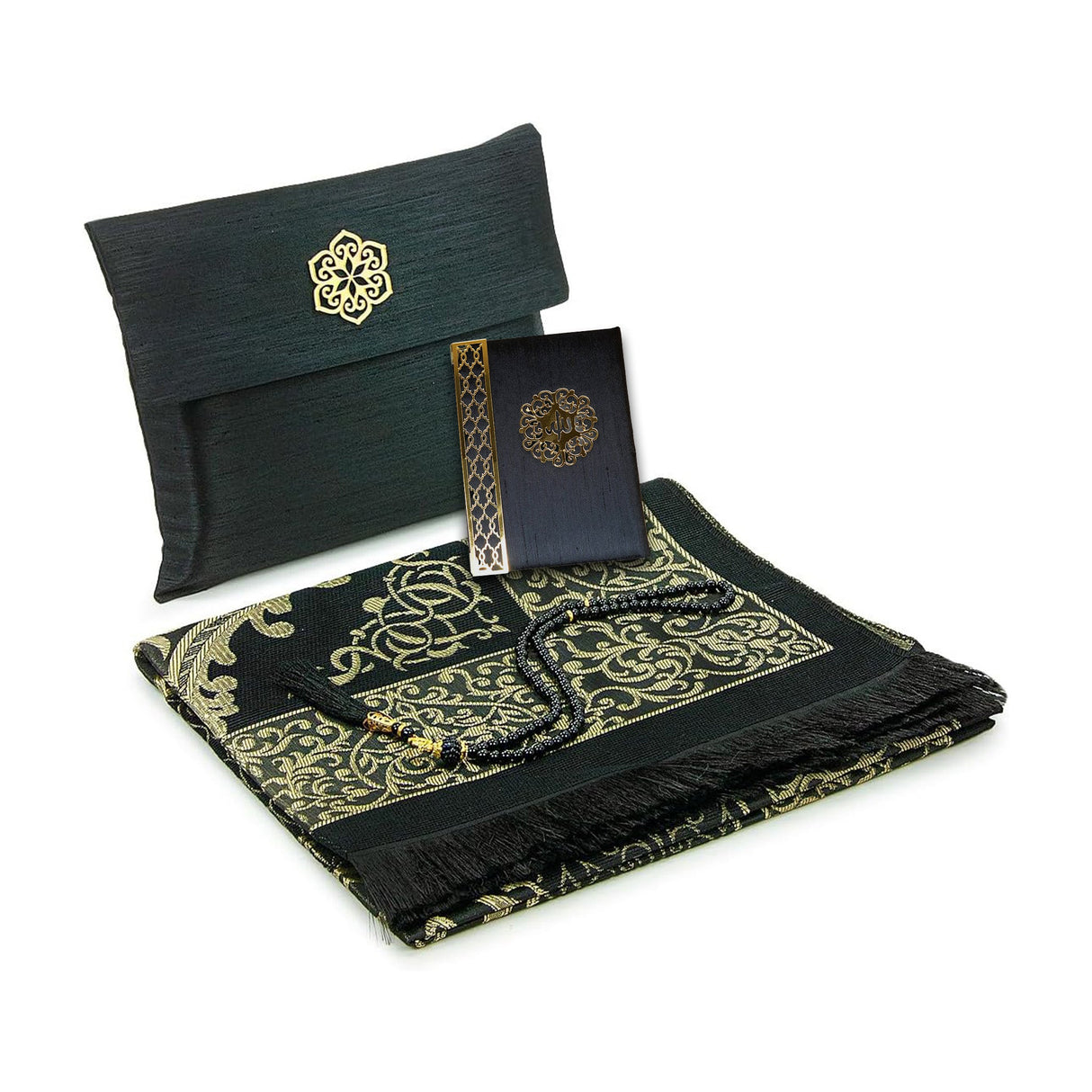 Pochette de prière - Tapis + Tasbih + Juzz amma (Arabe) Islema Sélection