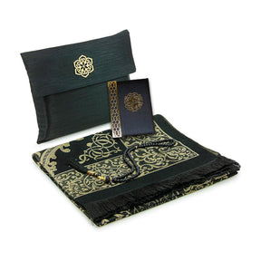 Pochette de prière - Tapis + Tasbih + Juzz amma (Arabe) Islema Sélection