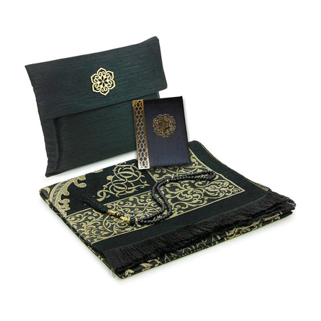 Pochette de prière - Tapis + Tasbih + Juzz amma (Arabe) Islema Sélection