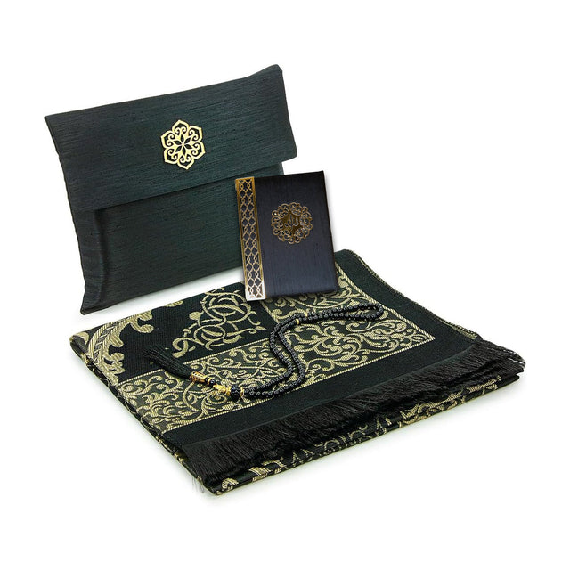 Pochette de prière - Tapis + Tasbih + Juzz amma (Arabe) Islema Sélection