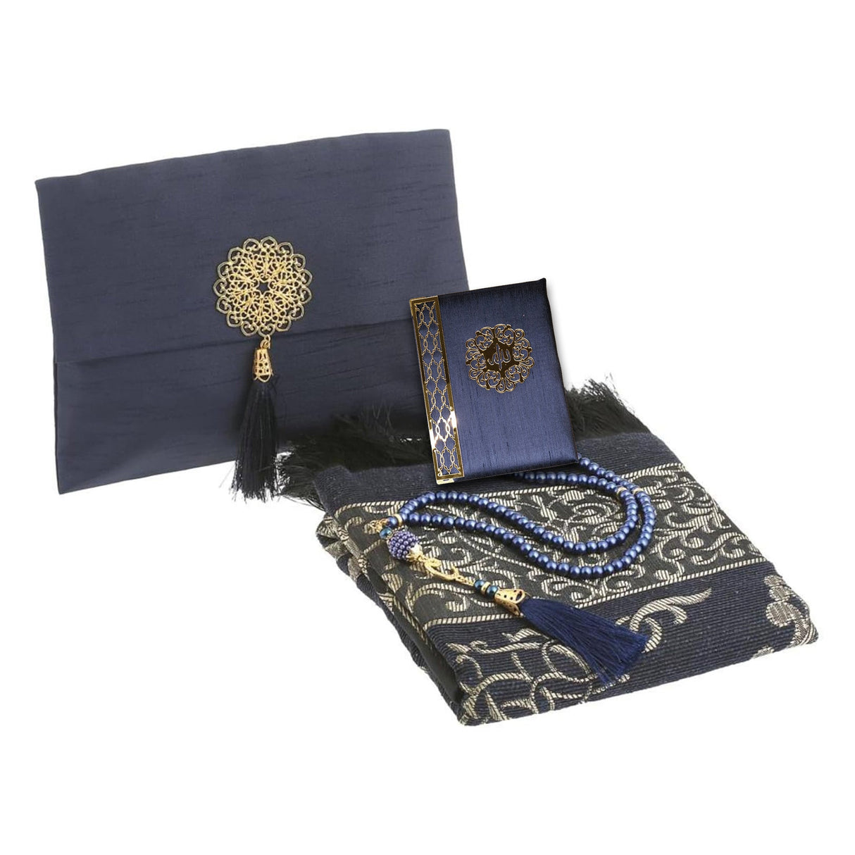 Pochette de prière - Tapis + Tasbih + Juzz amma (Arabe) Islema Sélection