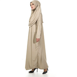 Robe de prière avec zip - Zehranaz Zehranaz Namaz Elbisesi