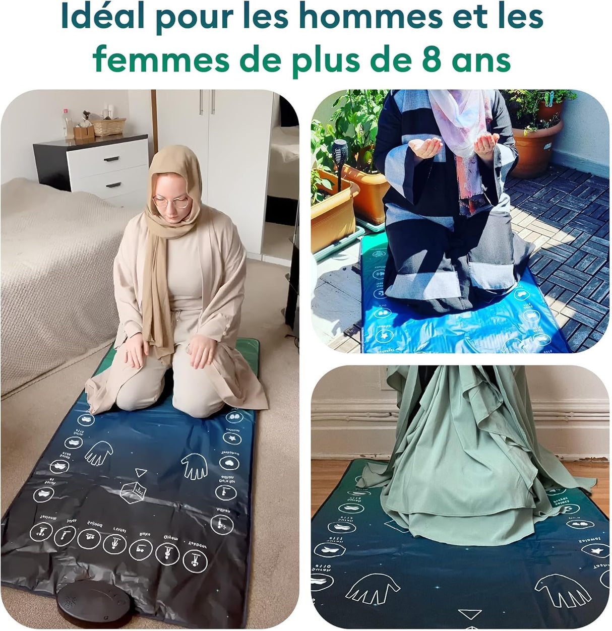 Sajadah - Tapis de prière intelligent interactif pour adultes Sajadah 1ns2s0-7q.myshopify.com Sajadah