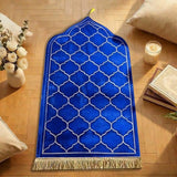 Tapis de prière épais - Dôme Spirituel au design coupole
