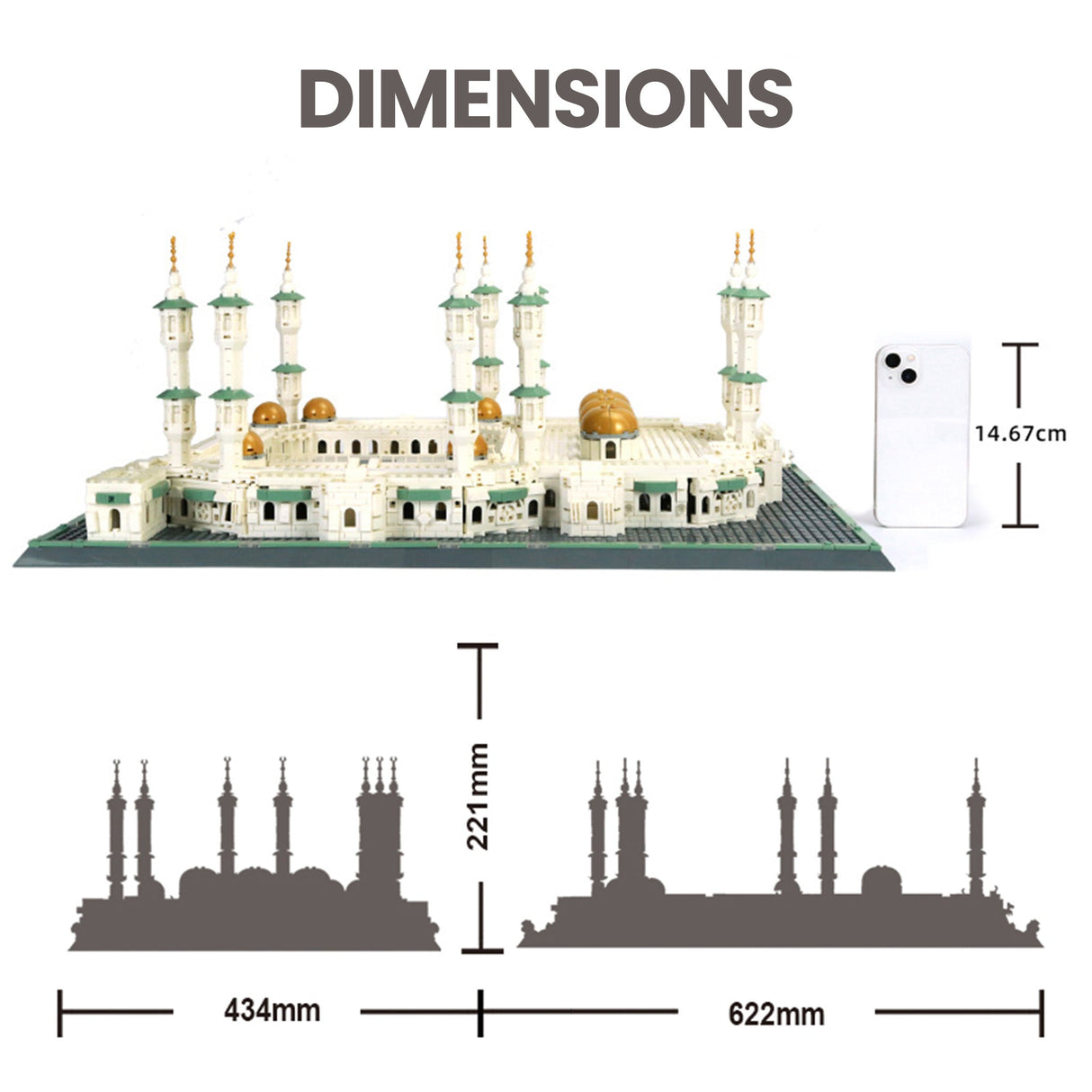 Wange – Grande Mosquée de La Mecque (Masjid al-Haram) Wange