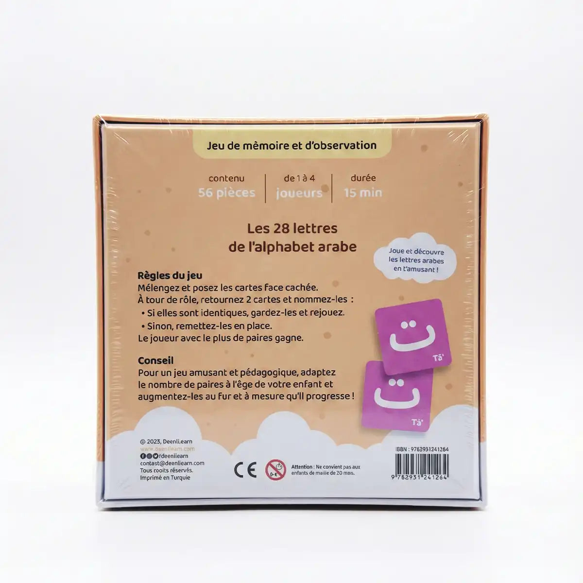 Mémo des Lettres Arabes - DeeniLearn