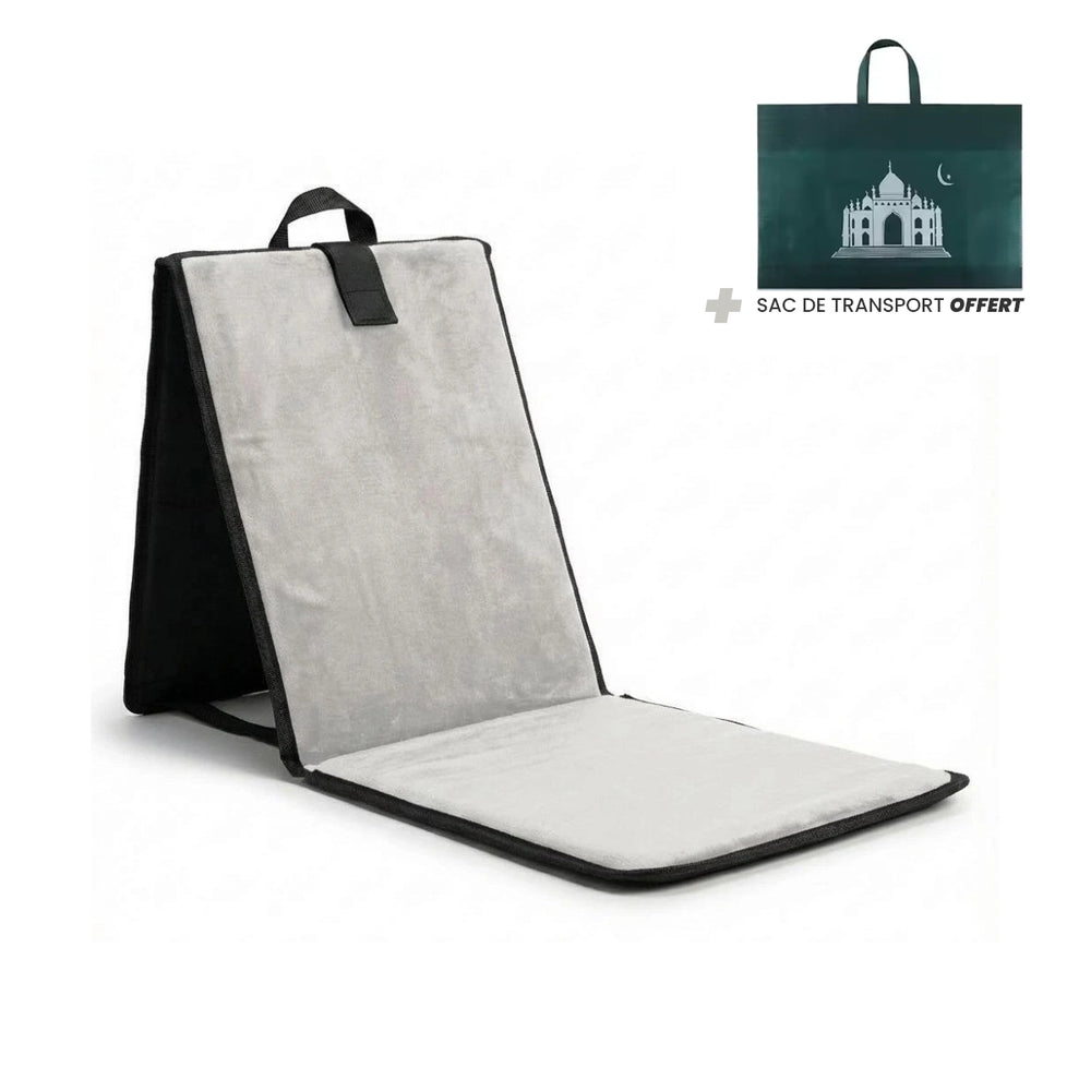 Tapis de prière avec dossier compact (Nouvelle version